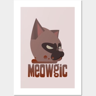 Meowgic Cat Posters and Art